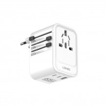 LDNIO Быстрая зарядка LDNIO Z6 3 USB Ports 65W GaN Travel Adapter Z6