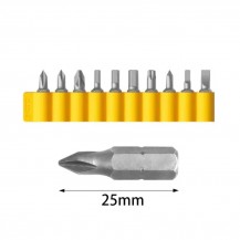 Hoto QWLSD002 набор бит Screwdriver Bit Set (25mm),