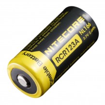 Аккумулятор NITECORE NL166 RCR123/16340 Li-ion 3.7v 650mAH Аккумулятор с защитой