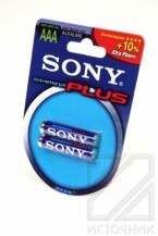 Батарейки Батарейка Sony alkaline AAA