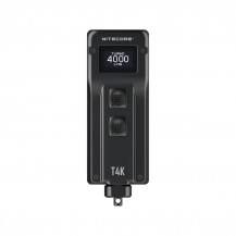 Наключный фонарь NITECORE T4K Black 4*CREE XP-L2 V6 4000Люмен 67часов 209метра порт USB-C аккумулятор емкостью 1,000 мАч