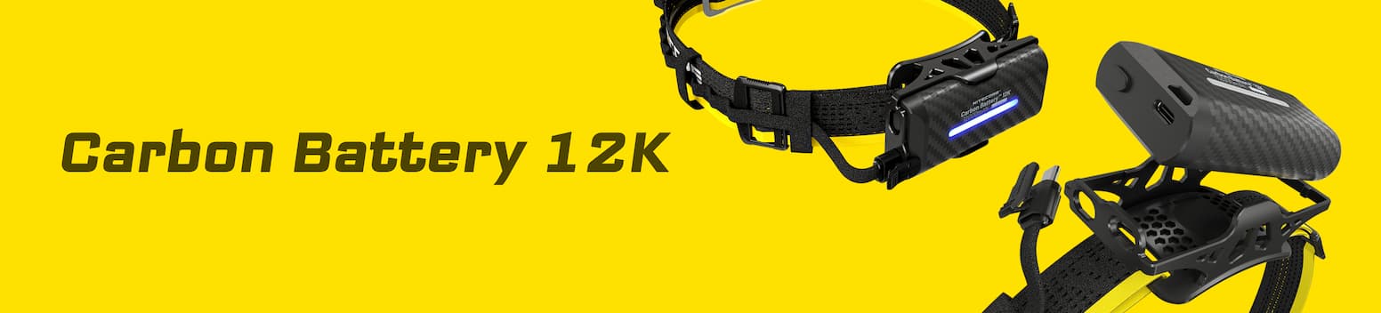 Пауэрбанк на 12 000 мА·ч, созданный специально для питания налобных фонарей.