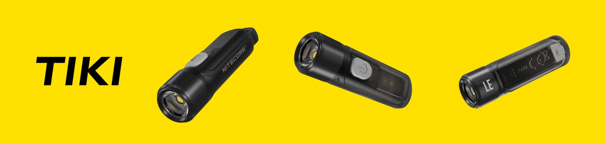 NITECORE TIKI: самый легкий формат на каждый день.