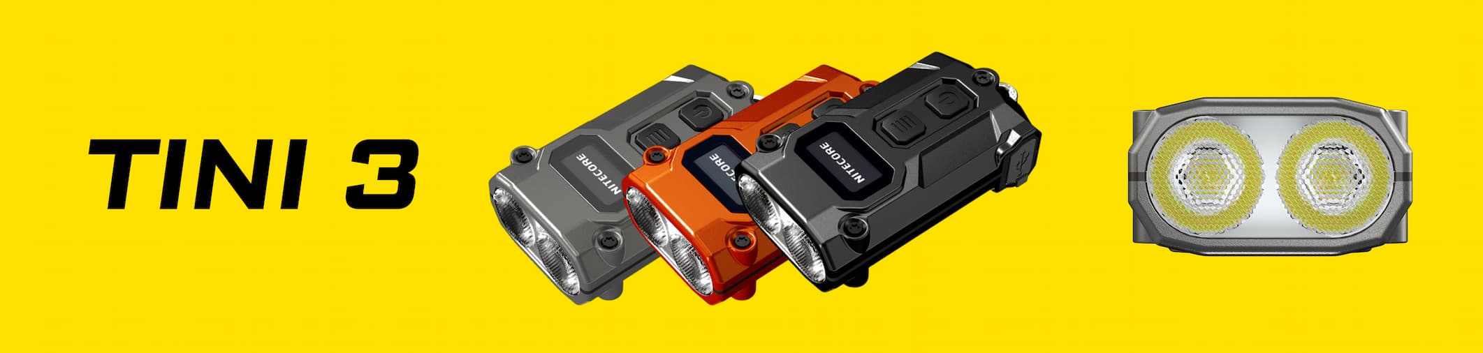 NITECORE TINI 3: максимум технологий в компактном корпусе.