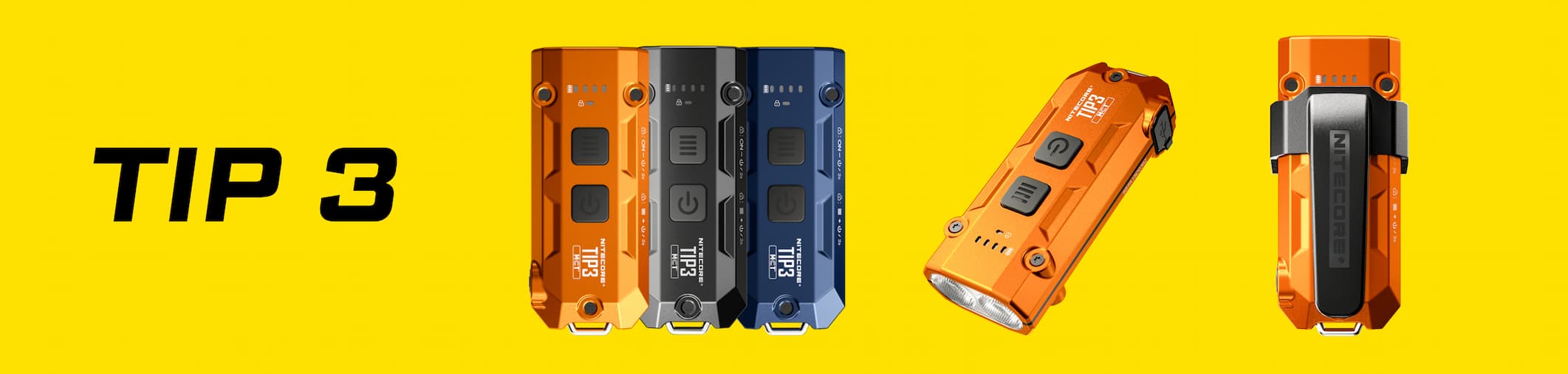 NITECORE TIP 3: больше мощности и автономности.